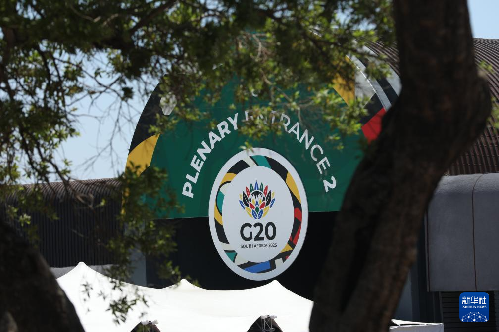 二十国集团领导人峰会在南非约翰内斯堡开幕