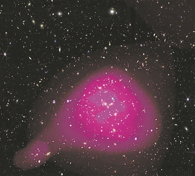 银河系外天文学重要里程碑 韦布望远镜观测到史上最大星系群样本