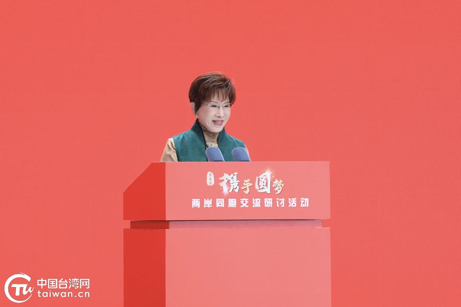 “回家的路不在地图上，而在心里头”——洪秀柱呼吁两岸同心，共启民族荣光