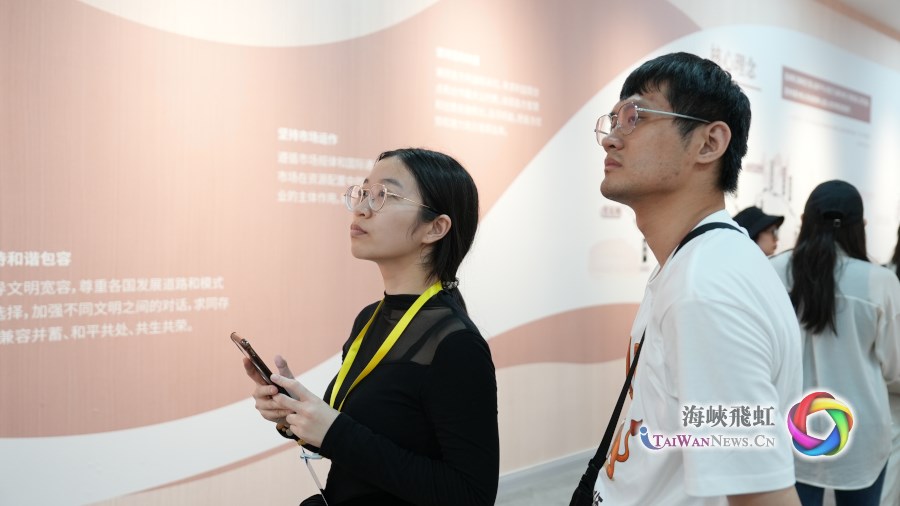 台湾青年走进武汉阳逻港 感受“黄金枢纽”速度_fororder_图4