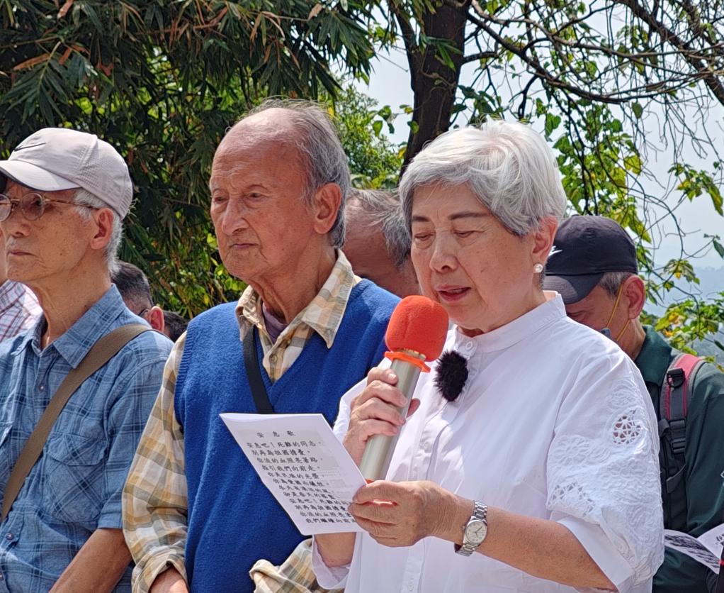 台北春祭白色恐怖死难者 追忆“红色历史”冀望祖国统一