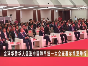 【海峡两岸】全球华侨华人促进中国和平统一大会在塞尔维亚举行