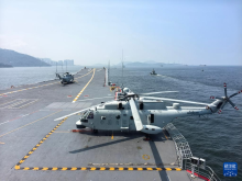 海军山东舰航母编队圆满结束访问离开香港