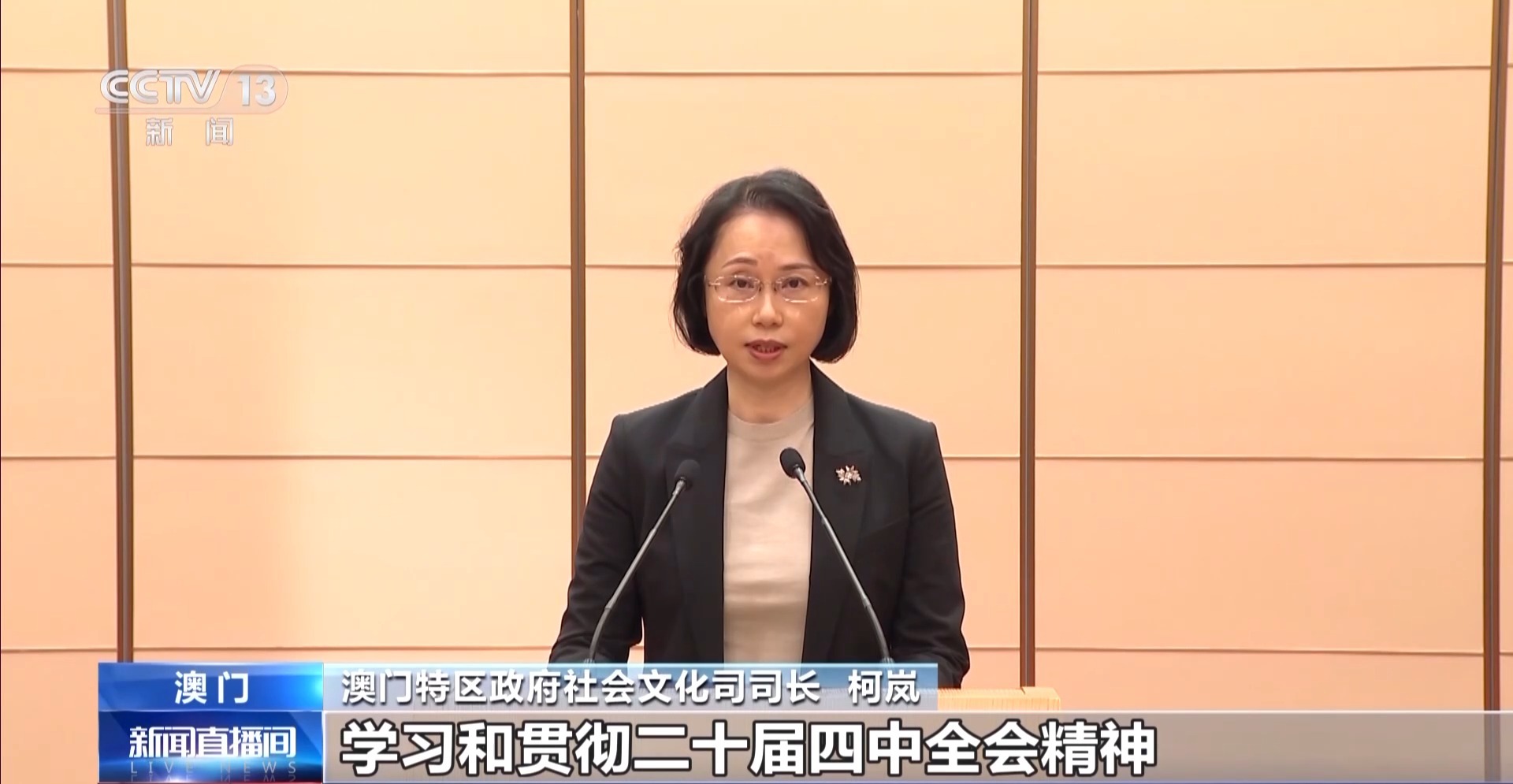 澳门各界：贯彻落实党的二十届四中全会精神 贡献澳门力量