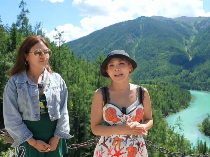 台湾网红打卡喀纳斯三湾：赞叹月亮湾神奇美景