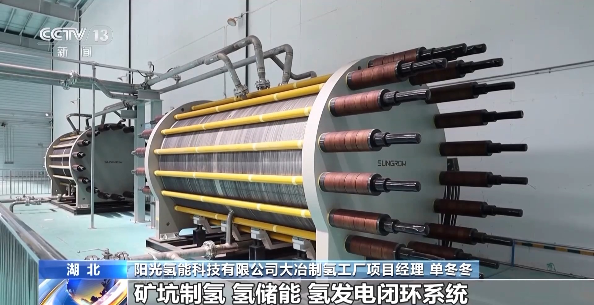 中国最大绿色氢氨项目正式投产 电力100%来自上游绿电