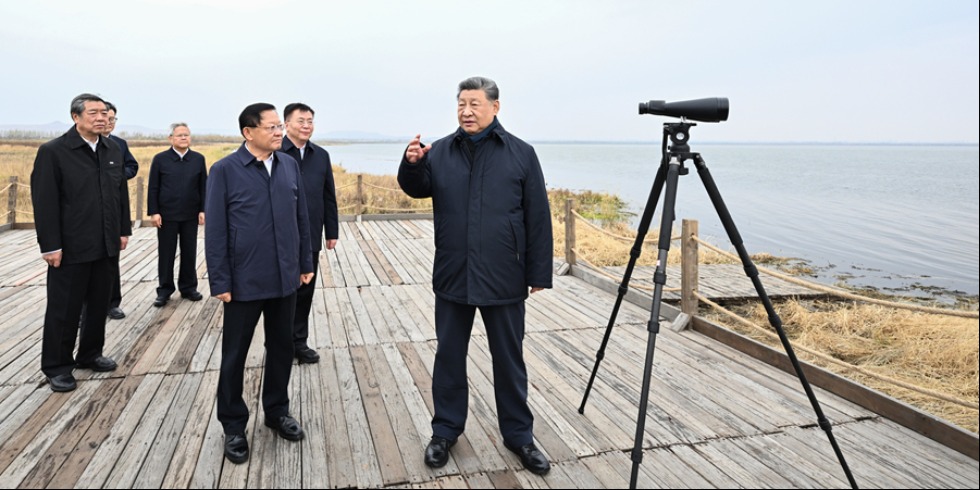 习近平在内蒙古乌兰察布考察