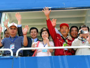 民进党筑墙，台湾民众跨海，两岸交流越挡越热！