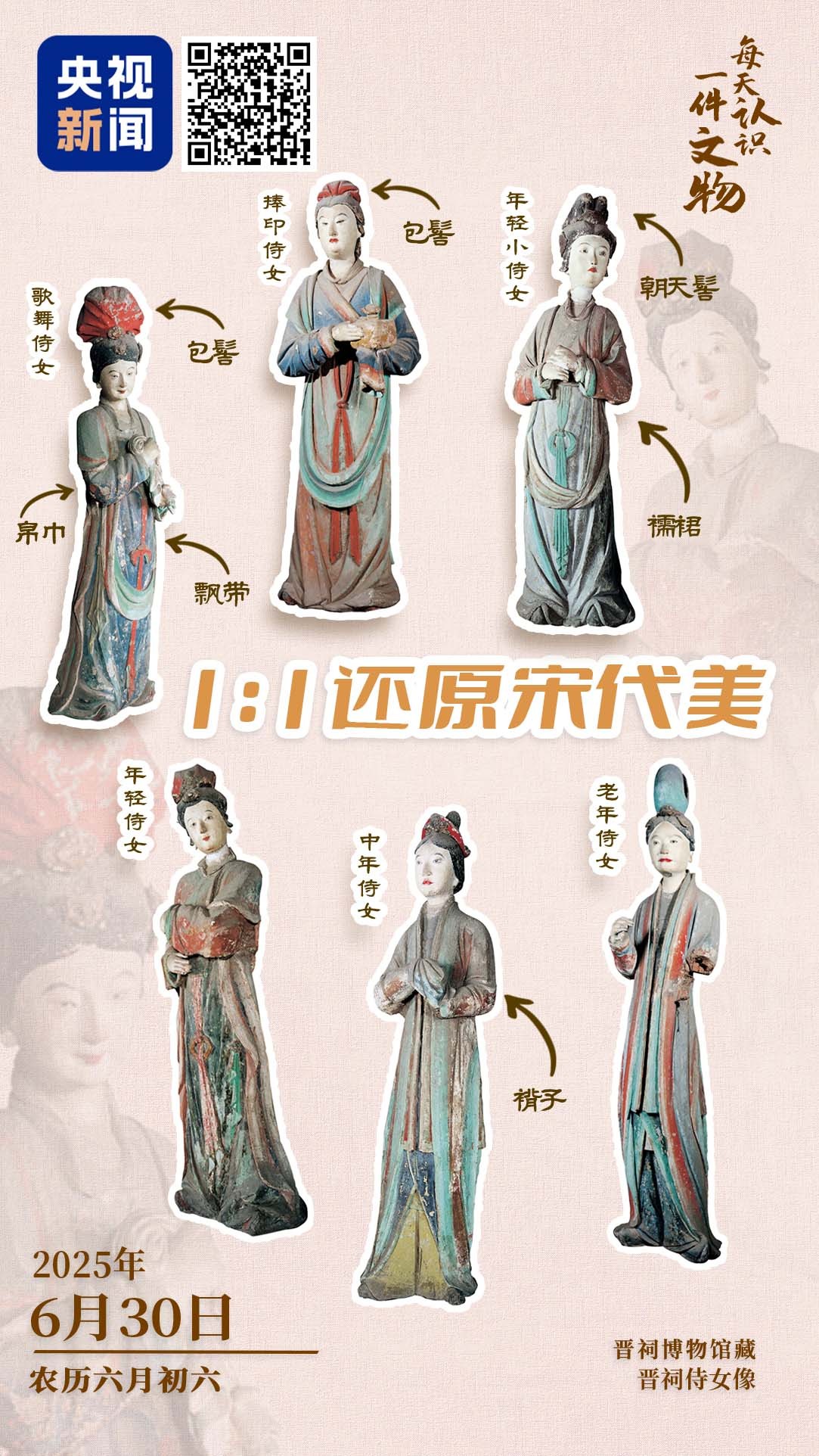 彩塑“手办”里的超全宋代穿搭指南