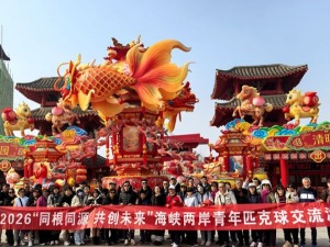 岁寒心愈暖 汴台情更浓——2026海峡两岸青年匹克球交流赛团组莅汴参访