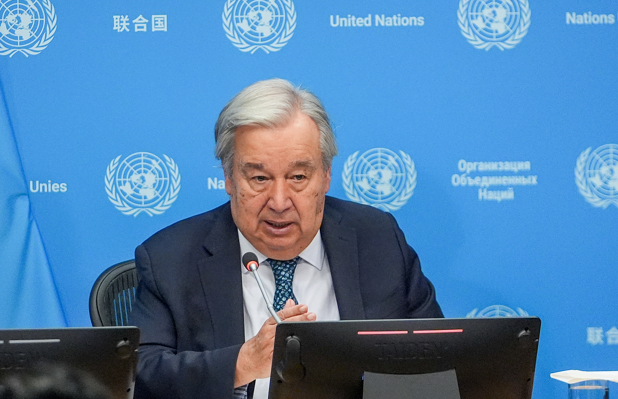 古特雷斯：中方提出的系列全球倡议完全符合联合国宪章精神