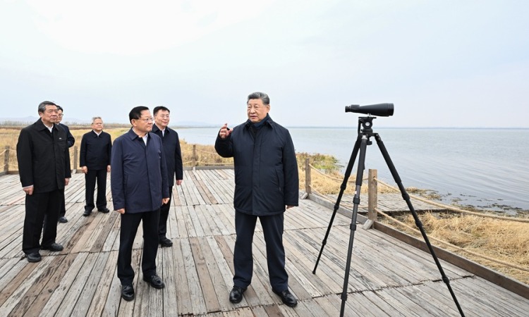 习近平在内蒙古乌兰察布考察