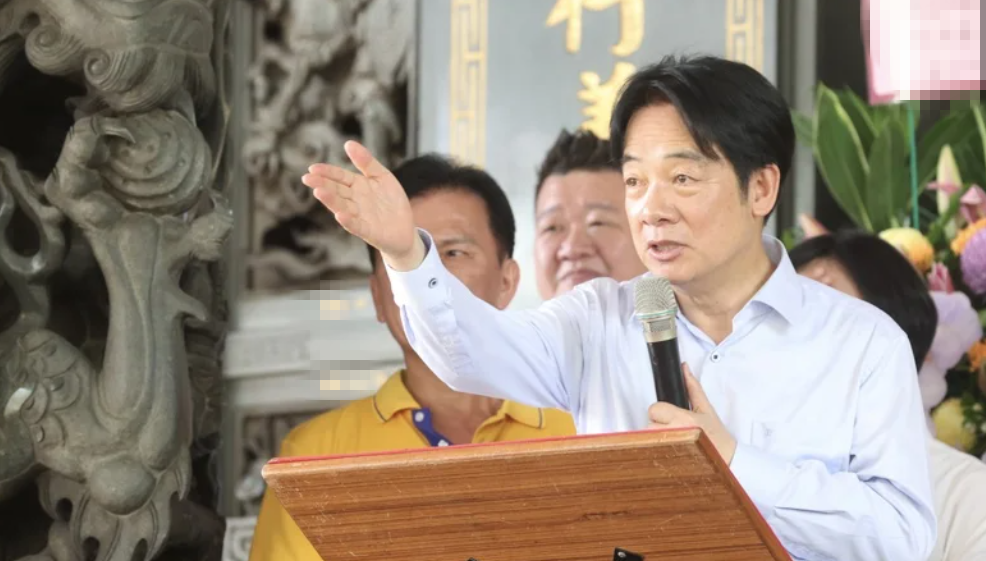 赖清德声望再创新低 台民调：五成八岛内民众不支持
