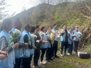 云端祭扫寄相思 两岸连线传真情——溪口镇乡愁志愿服务队开展2026年清明“云祭·追远”两岸遥祭活动