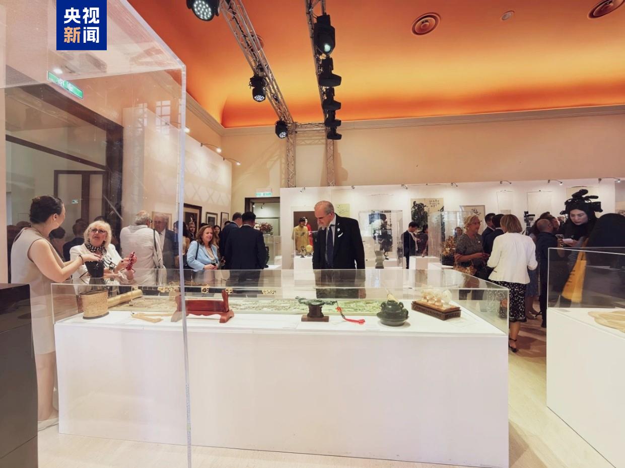 文明互鉴·艺术交融！庆祝中意建交55周年艺术特展绽放中意文明对话之光