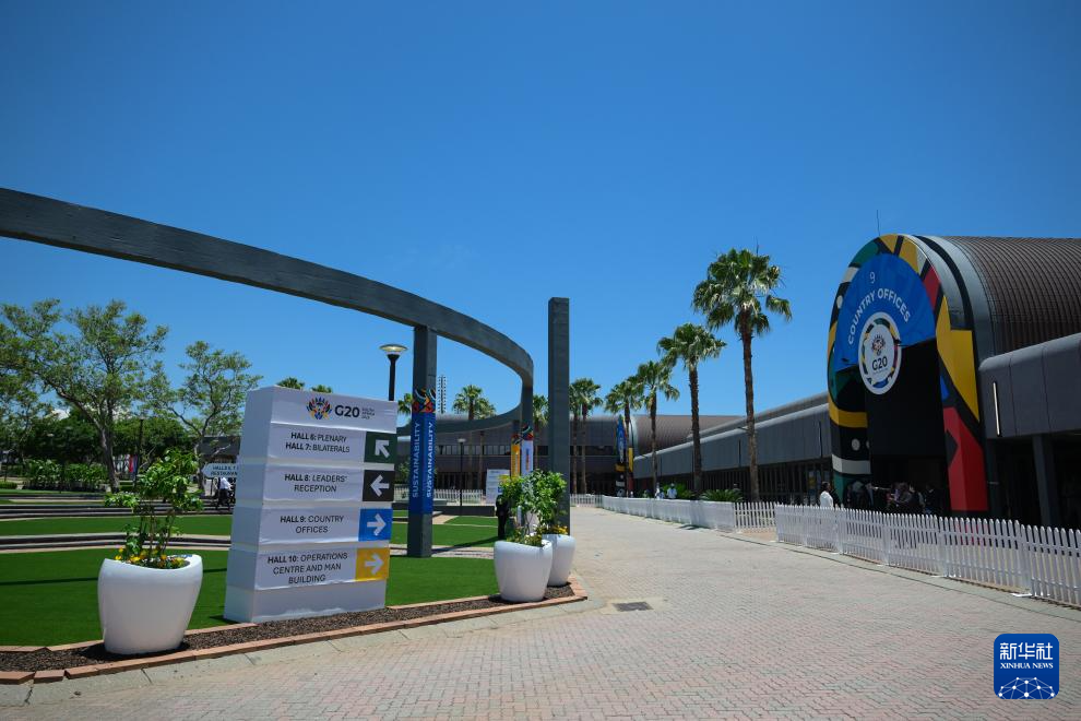 二十国集团领导人峰会在南非约翰内斯堡开幕