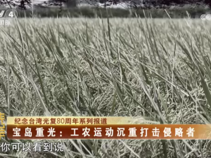 【海峡两岸】纪念台湾光复80周年系列报道——宝岛重光：工农运动沉重打击侵略者