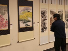 “二十四节气·诗书画乐作品展”在东京中国文化中心举行_fororder_VCG111562783077