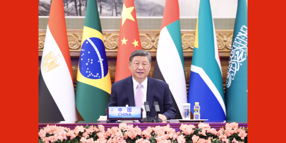 习近平出席金砖国家领导人线上峰会并发表重要讲话_fororder_2509099804901