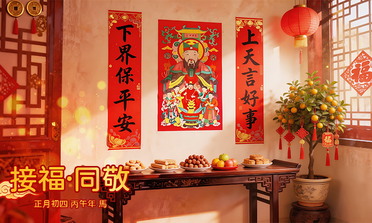 年味里的中国丨正月初四迎灶神，除尘纳福万事兴