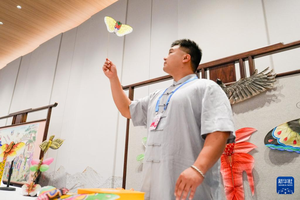 非遗迎贵宾 文明共璀璨