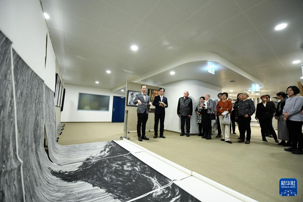 中国当代纸本艺术展在瑞士伯尔尼举办