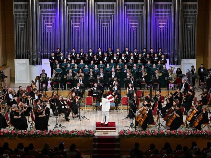 纪念抗战胜利80周年音乐会在阿拉木图举行
