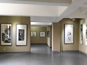 “铸牢共同体 中华一家亲——两岸名家书画作品展”在聊城高唐开展