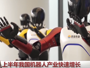 透过多项数据看我国经济持续回升向好 机器人产业“新新”向荣