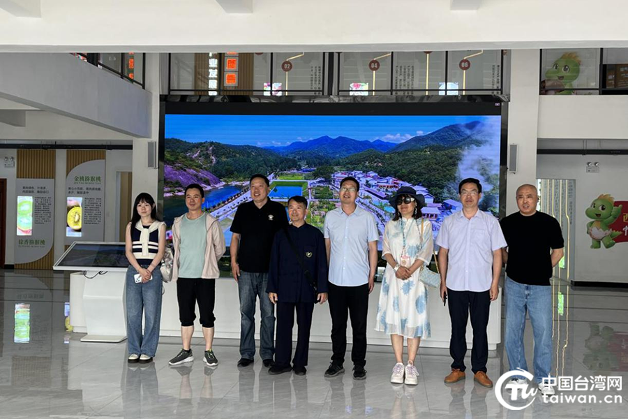 台湾新竹市台胞参访南阳市西峡县哪吒故里