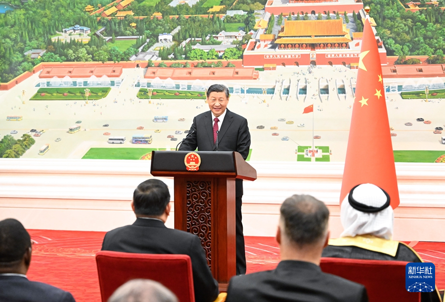 习近平接受外国新任驻华大使递交国书 习近平接受外国新任驻华大使递交国书