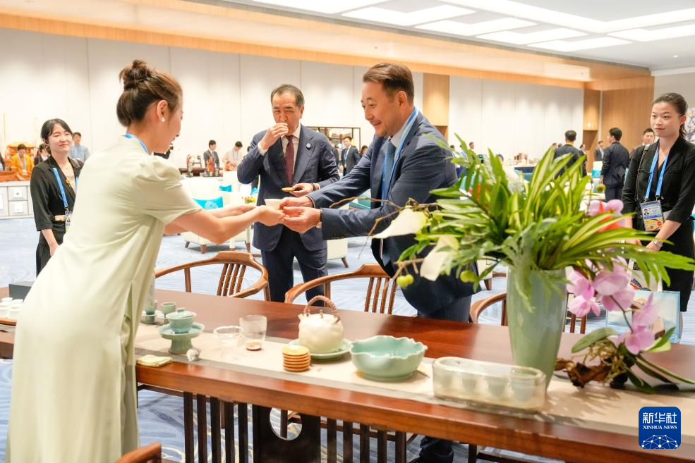 非遗迎贵宾 文明共璀璨