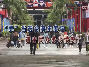 【海峡两岸】“罢”当选台湾年度字  道出民众多少愤怒？