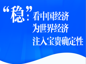 “稳”：看中国经济为世界经济注入宝贵确定性