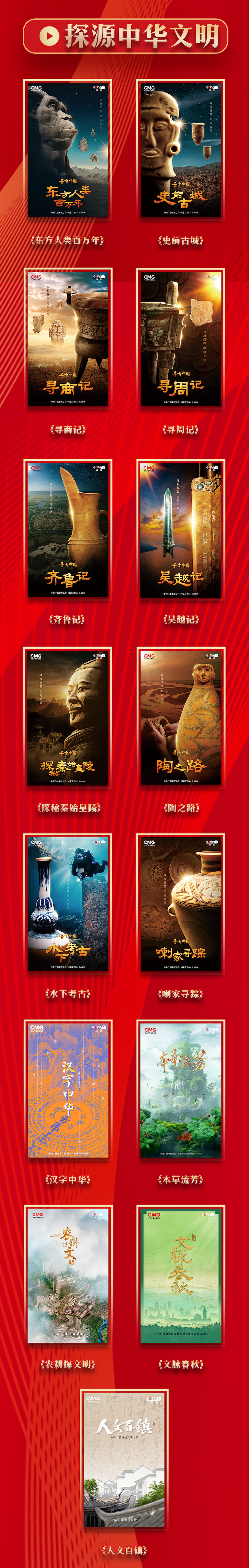 满屏精彩！中央广播电视总台央视综合频道2024年精品片单发布