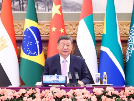 习近平出席金砖国家领导人线上峰会并发表重要讲话