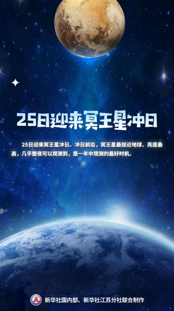 25日冥王星冲日！迎来观赏期