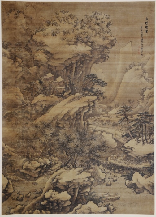 把千岩万壑画出3D感 看“黑画”大师如何玩转水墨