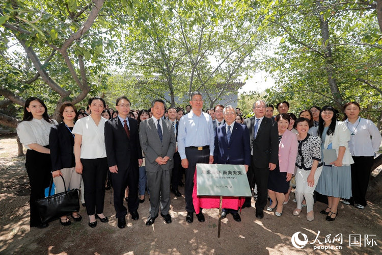 日本创价学会会长原田稔:每次访华都受到新的震撼 日本创价学会会长原田稔:每次访华都受到新的震撼
