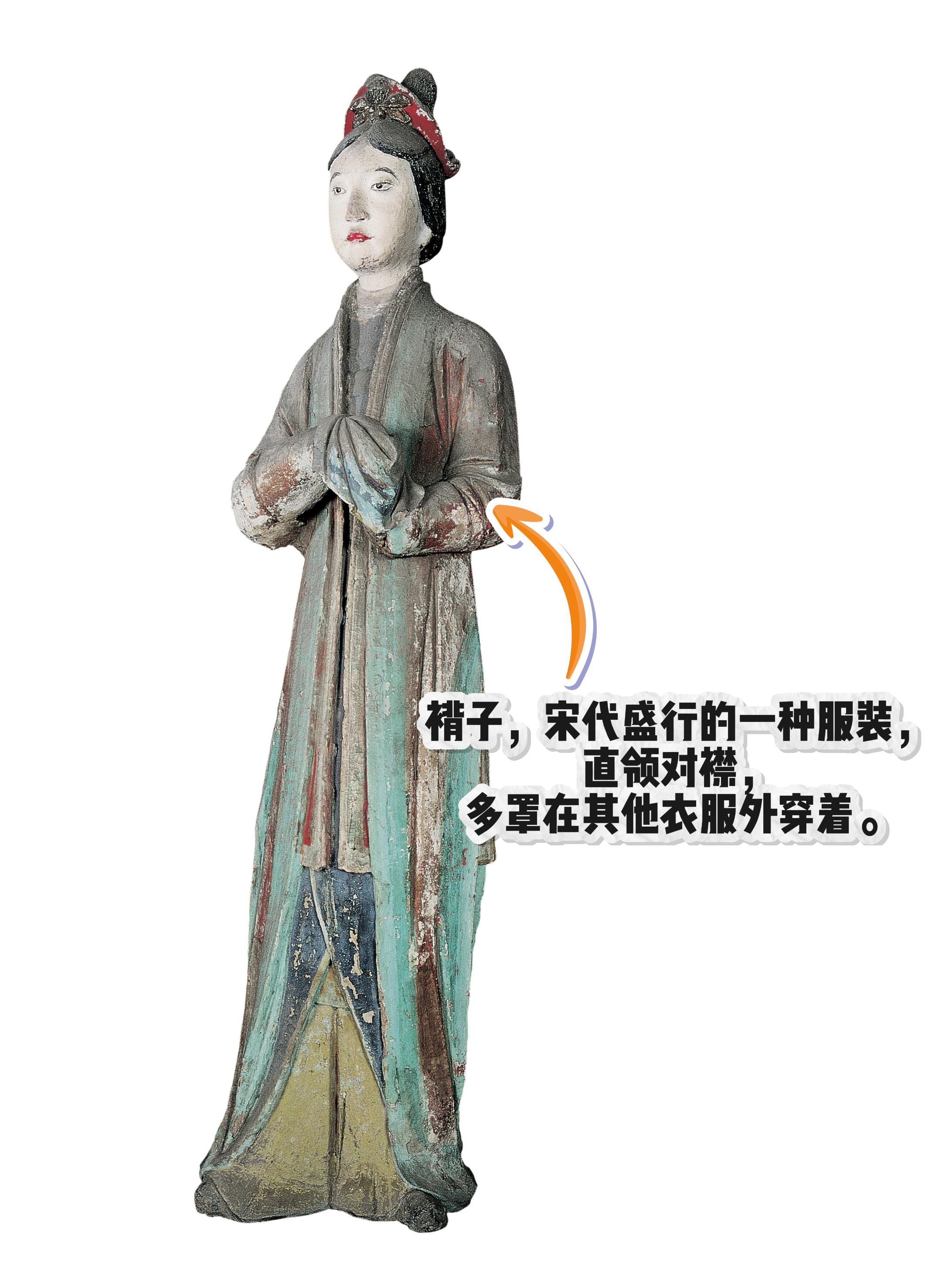 彩塑“手办”里的超全宋代穿搭指南