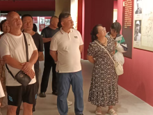 “强国复兴有我”台胞台属走进晋冀鲁豫抗日根据地革命文物展
