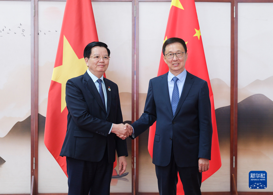 韩正会见出席第22届中国—东盟博览会的东盟国家领导人