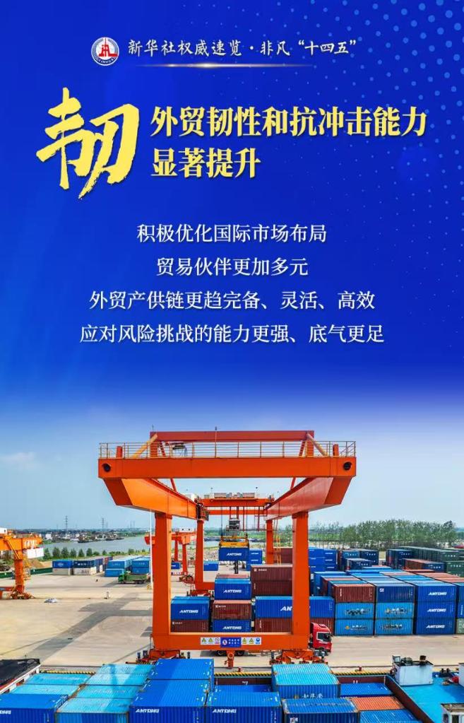 贸易强国建设“成绩单”：大·强·韧