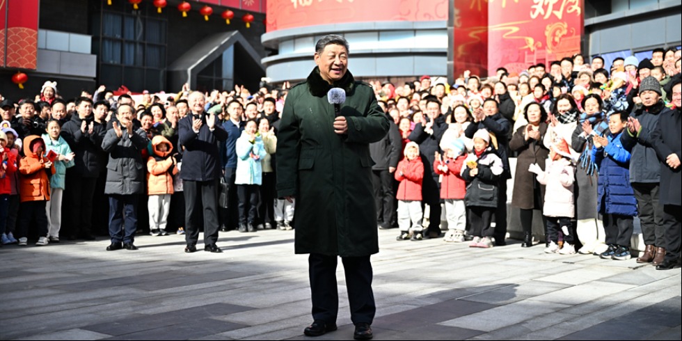 习近平向全国各族人民致以新春祝福