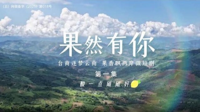 台商逐梦云南，果香飘两岸微短剧《果然有你》第一集：酸一点刚刚好_fororder_截图录屏_选择区域_20251124114151