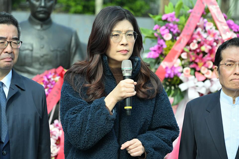 孙中山逝世101周年，郑丽文述说日本殖民者禁止台湾同胞悼念中山先生残酷往事