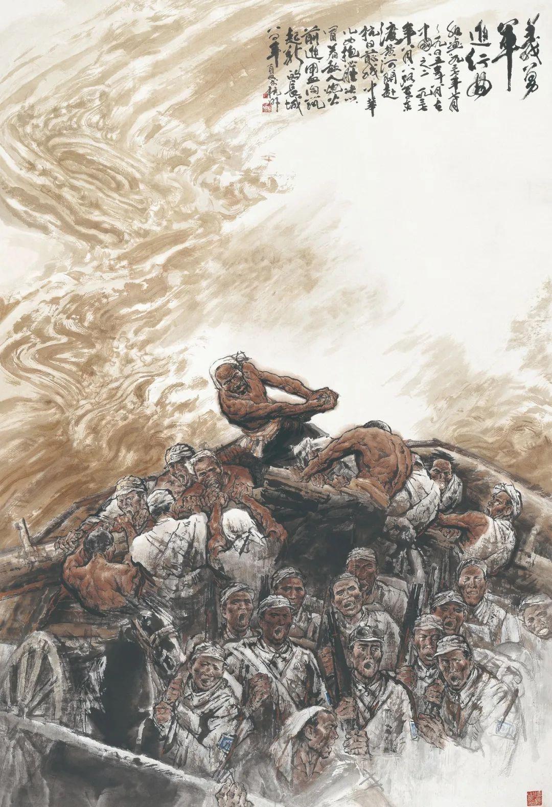 纪念抗战胜利80周年美术作品展今日在京开幕