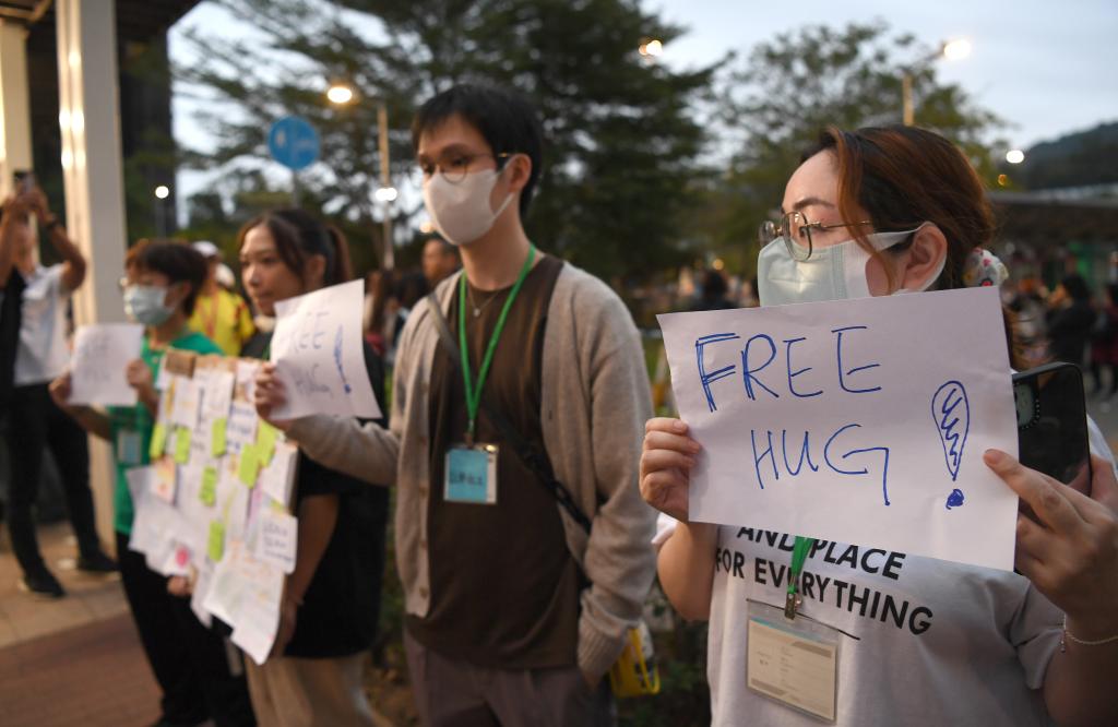 香港各界为大埔火灾受灾居民共筑避风港