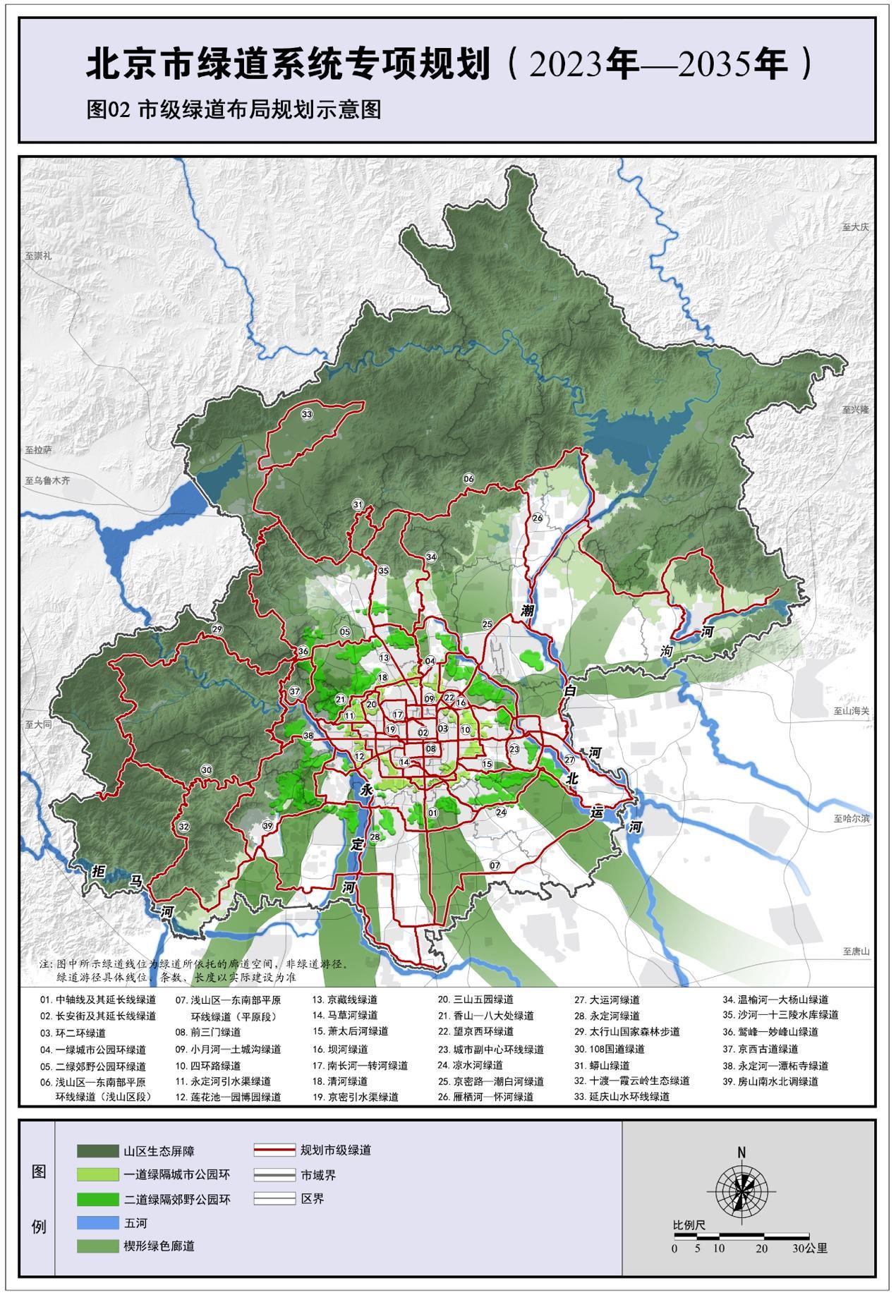 超5000公里！北京将建覆盖全市域绿道网络
