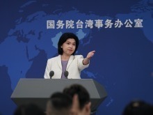 国台办：日方应立即停止干涉中国内政，停止挑衅越线，不要在错误的道路上越走越远_fororder_VCG111604764378